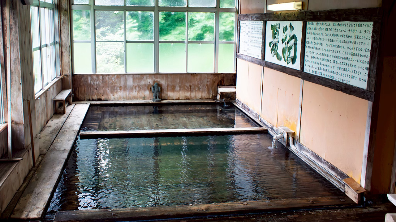Hebi no Yu indoor hot spring bath